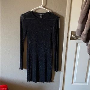 Black sparkle dress